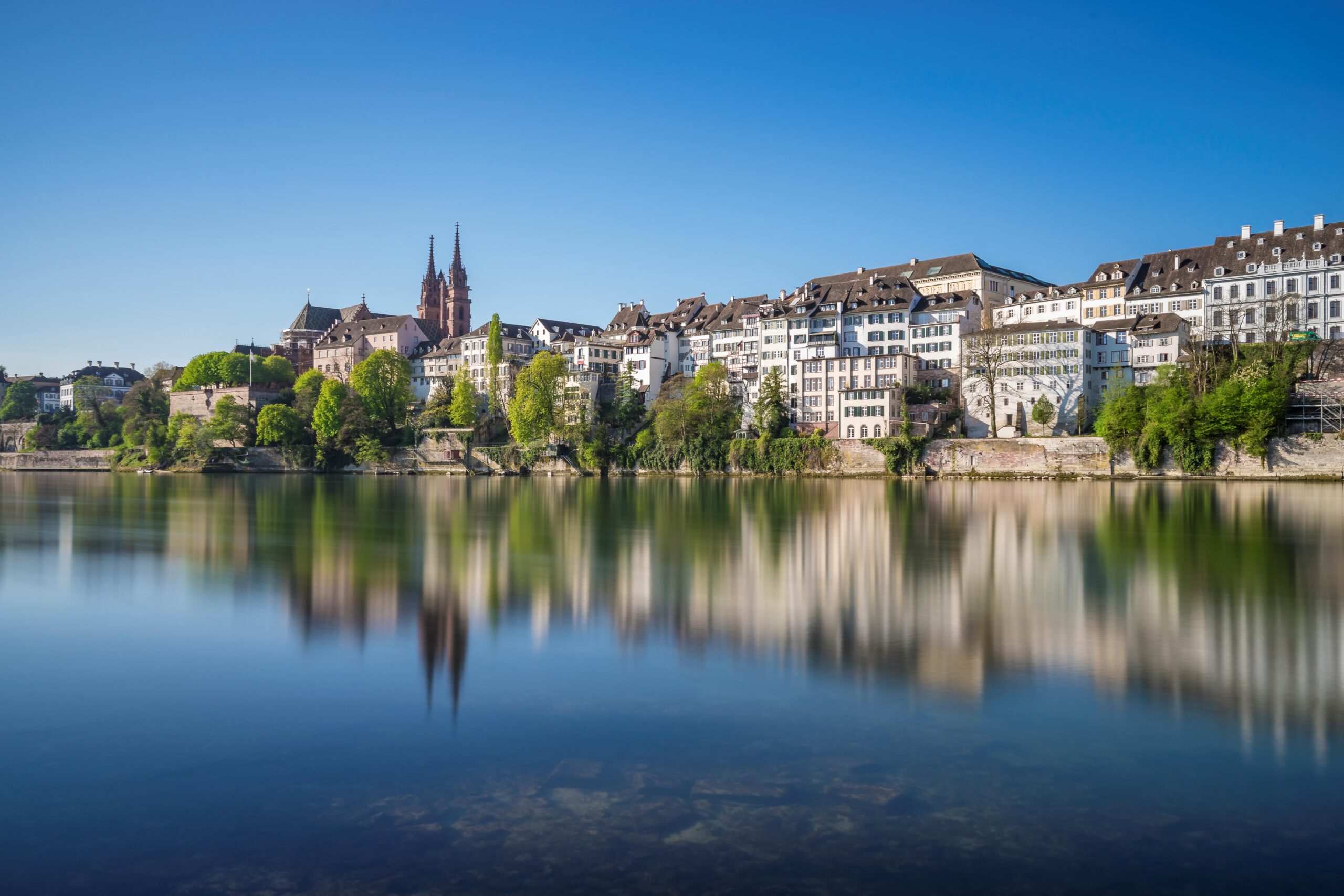 Grossbasel Rhein Panorama Basel1