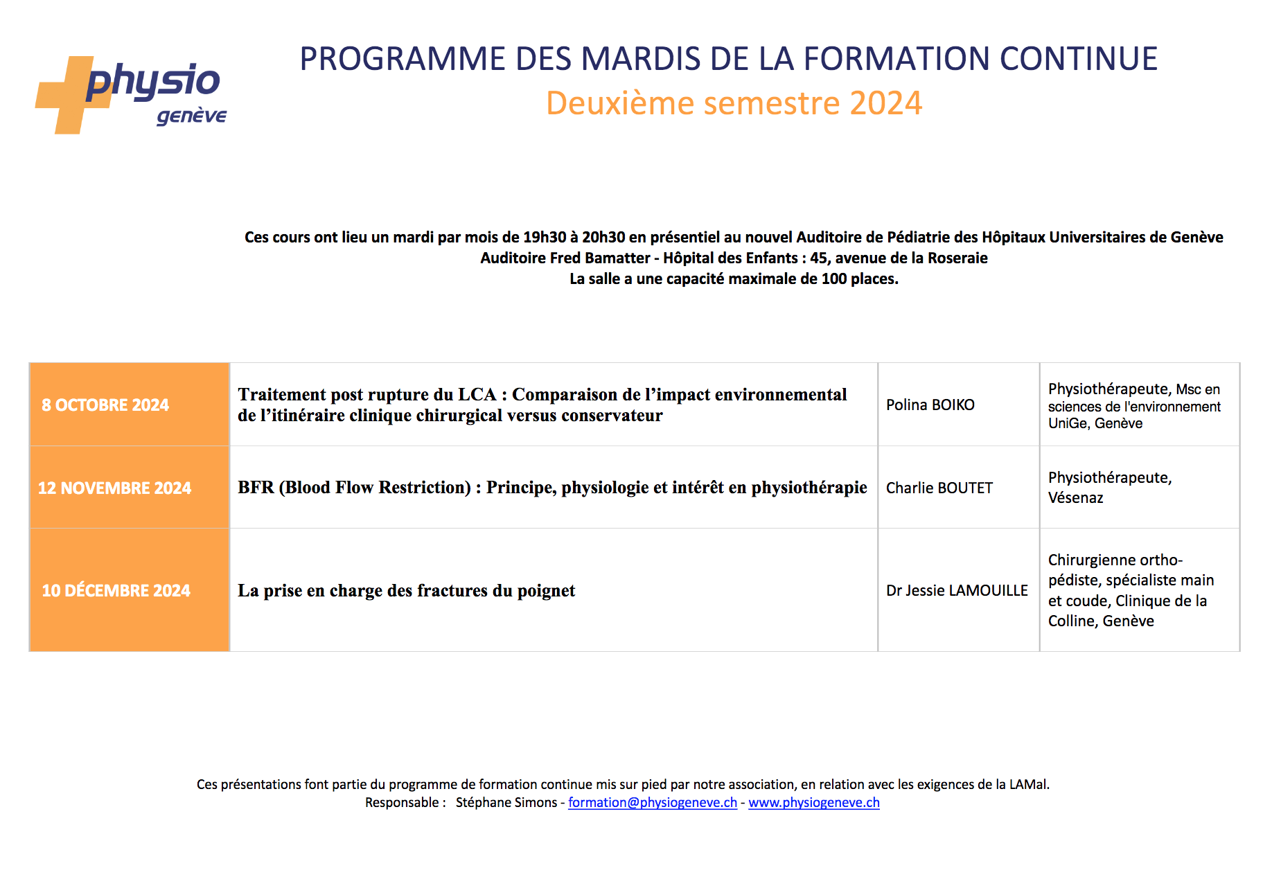 Programme MFC 2024