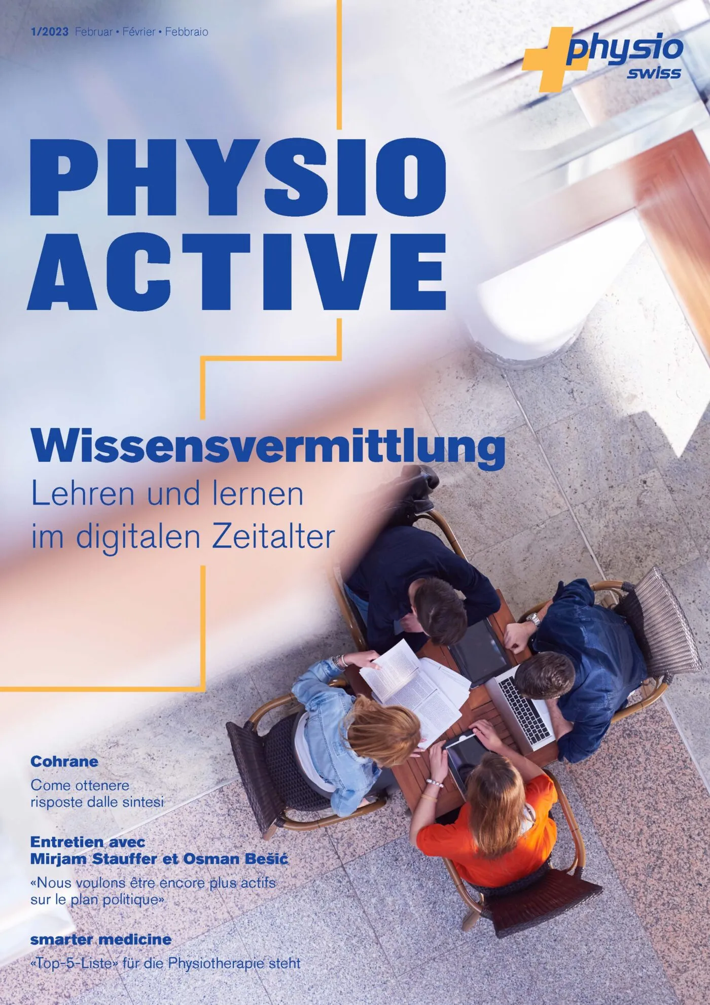 Physioactive 1 2023 Titelbild