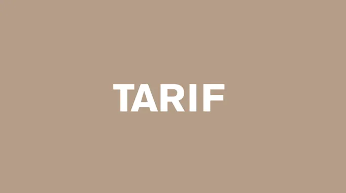 Tarif De